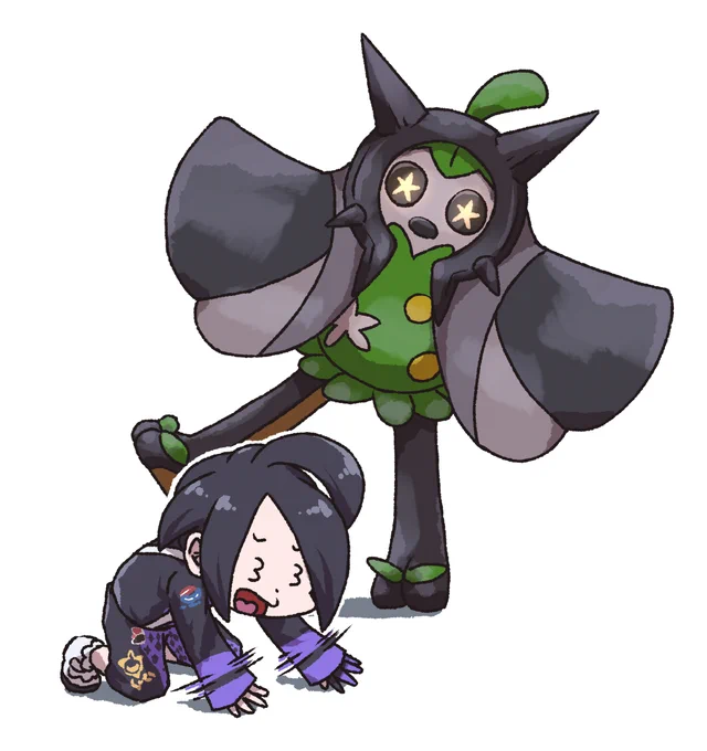 さんごのめんの姿#オーガポン #オニオン#ポケモンSVゼロの秘宝 