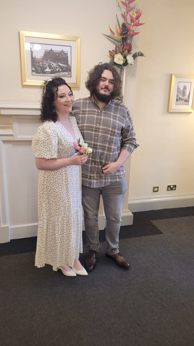 smellslikemeg's tweet photo. And here were are - married at 11:20am. 

It just makes me excited for Friday 🤪❤️ https://t.co/Oe9ek4s1Un