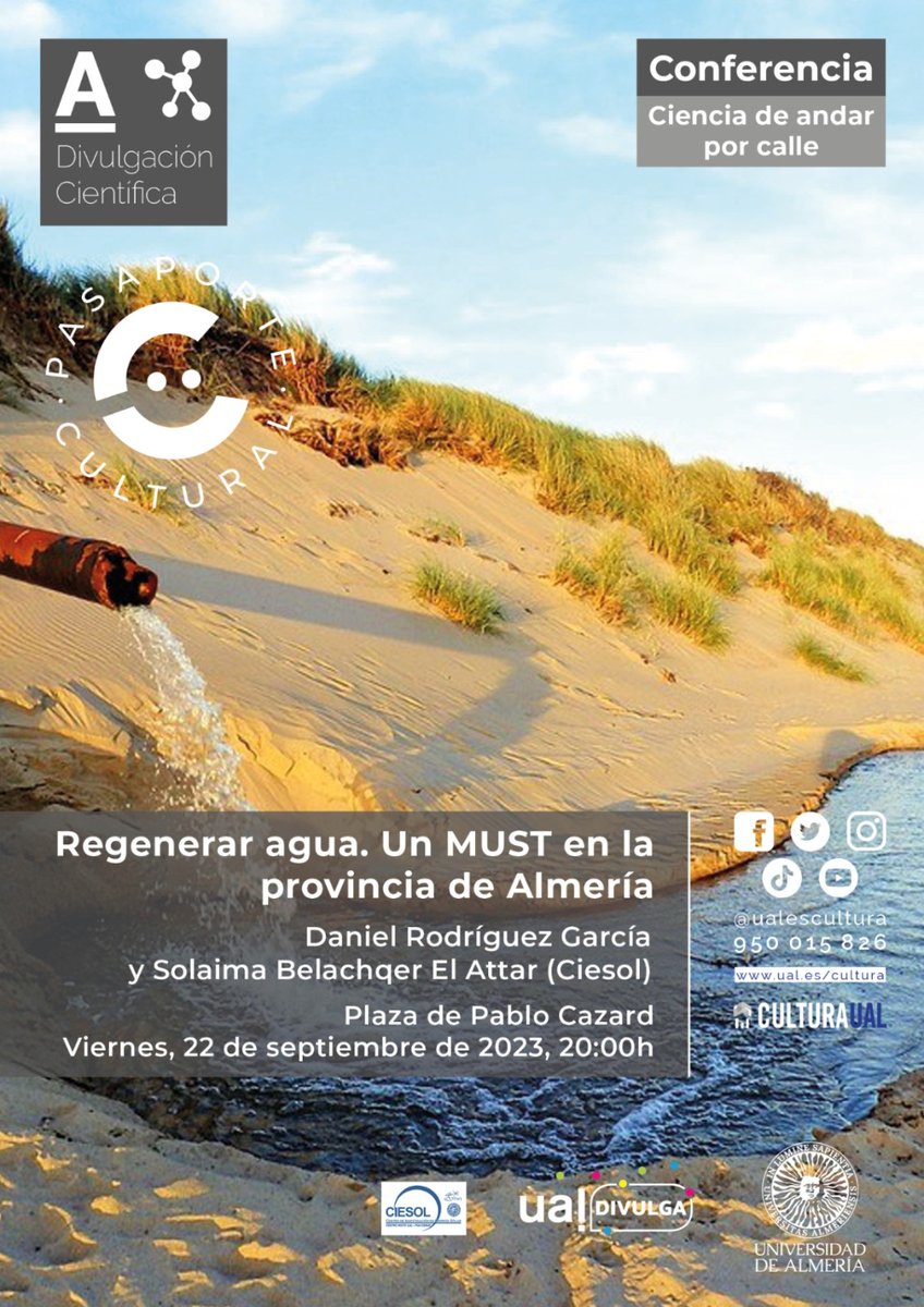 Almerienses de mi Twitter, ¡volvemos! 
A ciencia de andar por calle, quiero decir. Yo no me he ido a ningún sitio, más quisierais.
Recordad que hay palomitas gratis. Es algo que me gusta recordar, porque a todos nos han ganado alguna vez por el estómago.
ual.es/vida-universit…