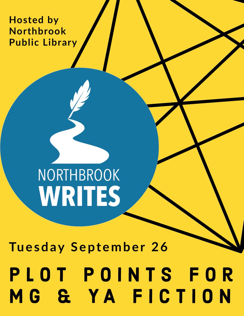 One week from today! Hosted by <a href="/northbrookpl/">Northbrook Library</a> - writers, join us! <a href="/StoryStudio/">StoryStudio Chicago</a> visit.northbrook.info/event/8348571