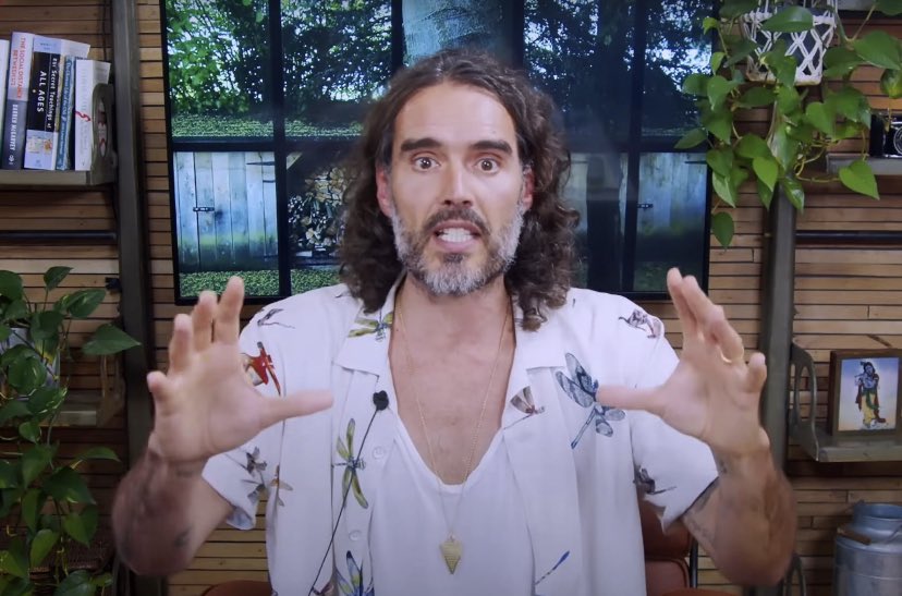 traplando's tweet image. I guess YouTube thinks Russell Brand is guilty because they just demonetized his channel.