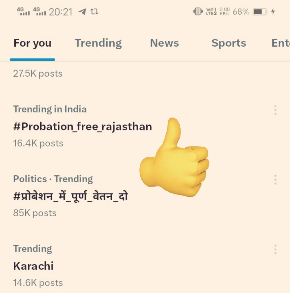 poonampaliwal51's tweet photo. एक ही मांग के दोनों हैशटैग ट्रैंड हो रहे हैं 🔥
@JATbera1 @ShivlalLalsot07

#प्रोबेशन_में_पूर्ण_वेतन_दो
#Probation_free_rajasthan https://t.co/mnqTPkiwAd