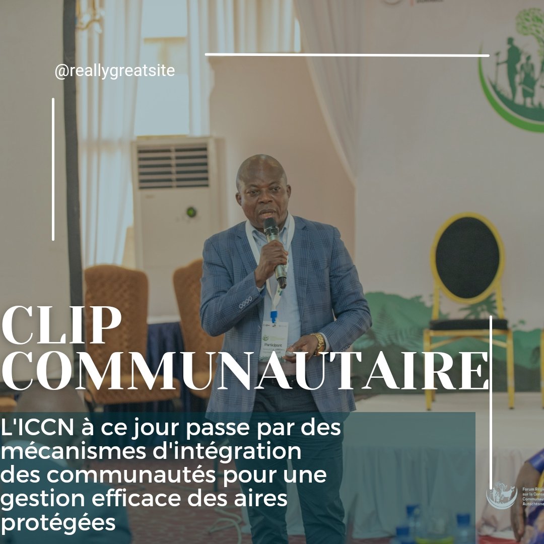À ce jour, L'Institut Congolais pour la Conservation de la Nature se dote d'un outil pour le Consentement Libre Informé et préalable #CLIP 
<a href="/IccnRdc/">ICCN</a> <a href="/TenureFacility/">The Tenure Facility</a>