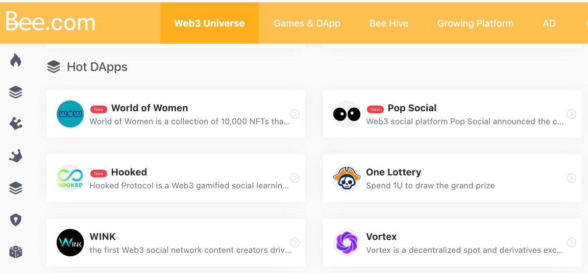 WINK (@winkfinance) on Twitter photo Dear #navigator we reached 10K members on Discord and and our community keeps growing strong! We are now ranked between Hot DApps on <a href="/Beenetworkintl/">Bee Network Official</a>.
Join the campaign j.bee.com/d.html?EventId……, 300 #grantednft will be assigned to 300 #winners.
#ZealyCampaign sprint Dear #navigator we reached 10K members on Discord and and our community keeps growing strong! We are now ranked between Hot DApps on <a href="/Beenetworkintl/">Bee Network Official</a>.
Join the campaign j.bee.com/d.html?EventId……, 300 #grantednft will be assigned to 300 #winners.
#ZealyCampaign sprint