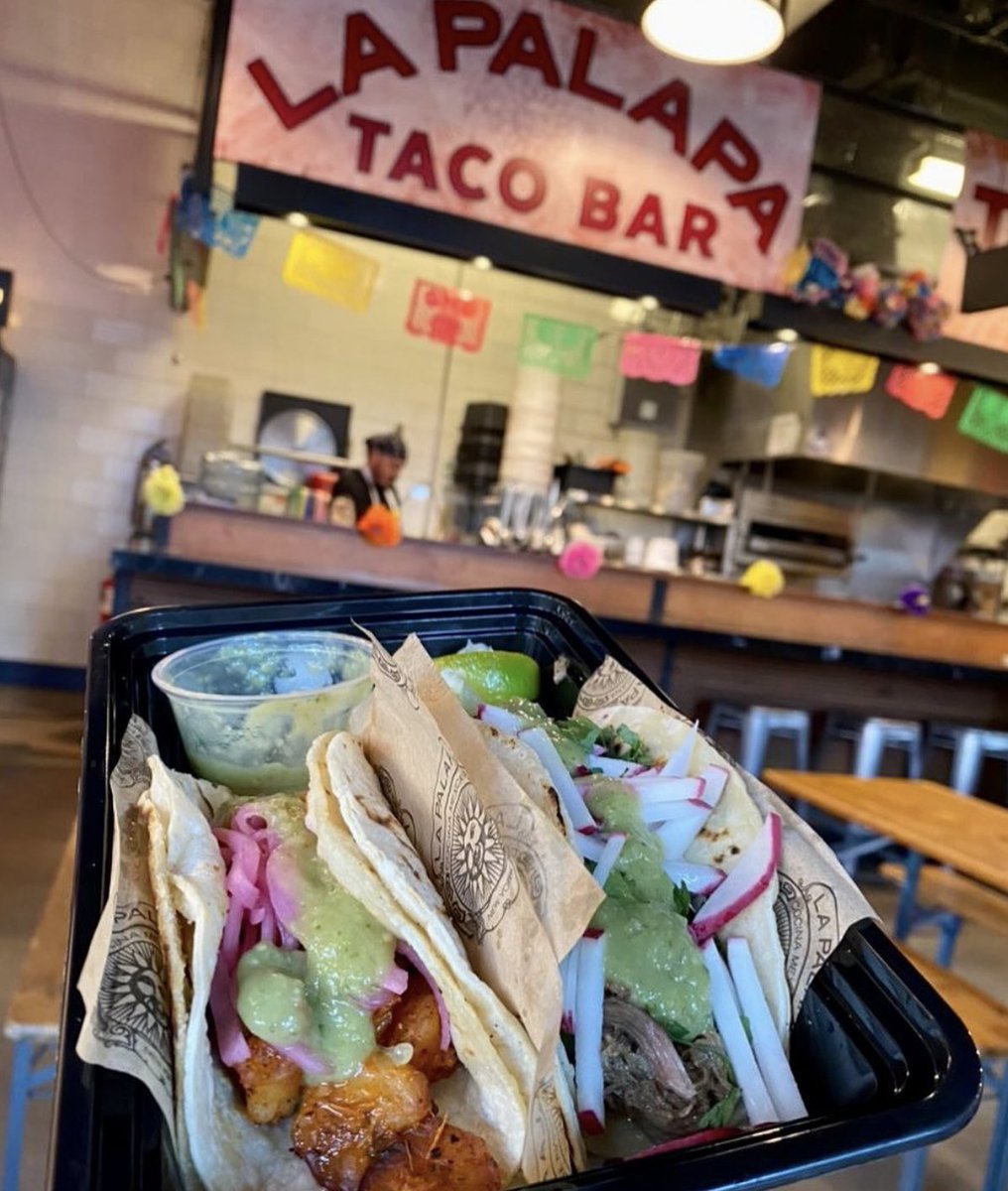 GWMarket's tweet photo. Take your tacos from @la_palapa  to go and enjoy this beautiful weather. 😍 https://t.co/E7dxKibiKp