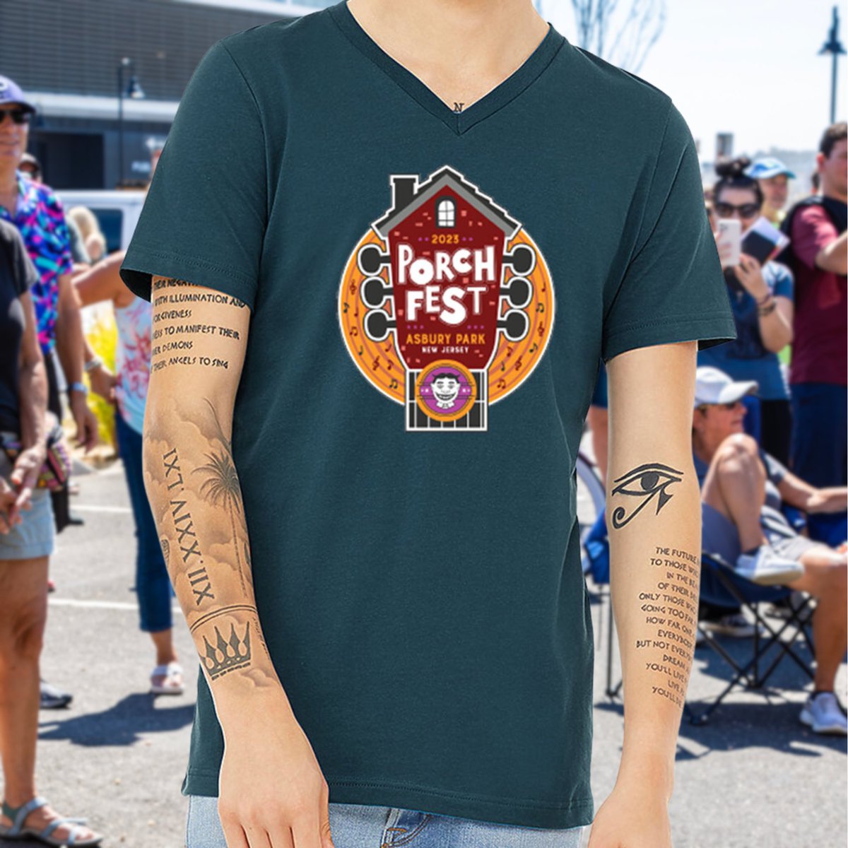 Tomorrow (9/20) is your last chance to order online!

Secure your T-shirt now… last year we sold out within an hour.

Head to:
apporchfest.org/shop/2023-ap-p…

9.30.23 | Asbury Park’s 7th Annual PorchFest

#AsburyParkPorchFest