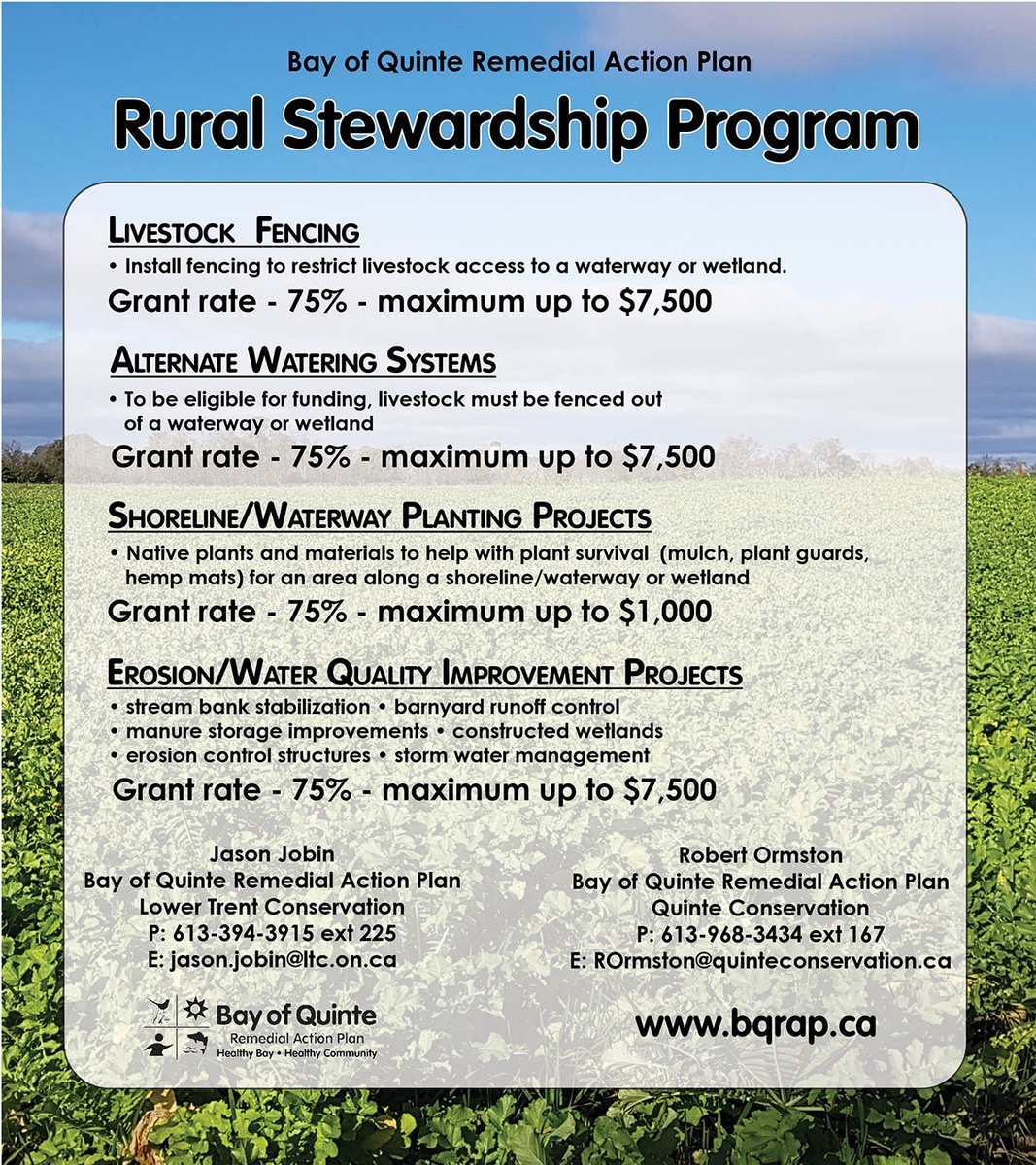 Fall is a great time to finish the projects that got put on the back burner over the summer. Book your site visit Today. 
bqrap.ca/get-involved-l…