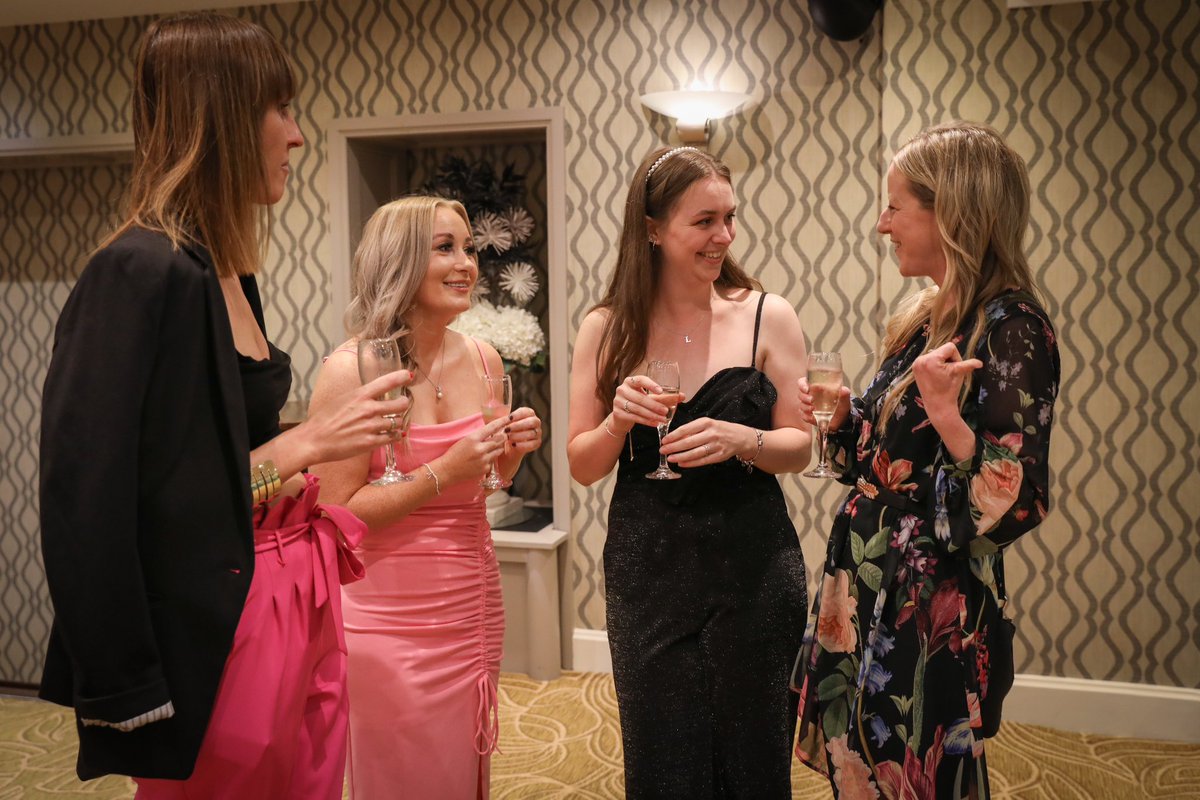 lucymayPT's tweet photo. A brilliant night celebrating all things Core Therapies with the most wonderful group of people💙💚 
Huge thanks to my organisational partner in crime @rebekah_strange👯‍♀️
Bring on the next one🥳🪩🥂
@LancsHospitals https://t.co/tBFCIu2DGK