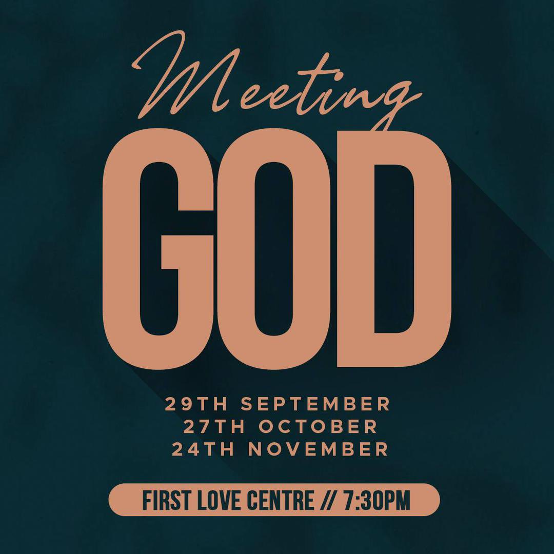 emmaodum28's tweet photo. Something supernatural and awesome is coming soon to the @FirstLoveCenter !
In just 10 days we are kicking off a series of special spirit-filled
'Meeting God' services with our pastor BJosh Heward-Mills!
Join us for the first service on
Friday 29th September at 7:30pm https://t.co/UGU6kMYrk7