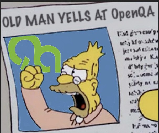 openQAhq's tweet image. If nobody is yelling at you, you ain’t doing your job right