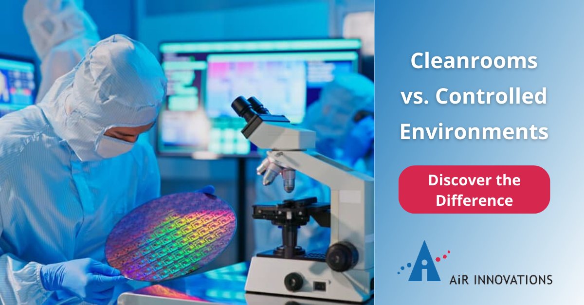 airinnovations's tweet image. Cleanrooms and controlled environments have similar capabilities but differ in key features. Read our blog to discover their differences and find which suits your application.

Read now: bit.ly/3Pr6iY6 

#Cleanrooms #ControlledEnvironments #AirInnovations