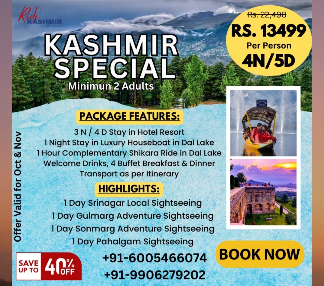 Ride Kashmir (@Ride_Kashmir) / Posts / X