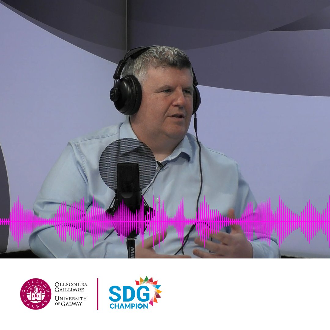 uniofgalway's tweet photo. Episode 2 of University of Galway's Sustainability Podcast is live ♻️

Listen now on Spotify: https://t.co/33GPJFCZ1Y
Watch now on YouTube: https://t.co/TJBcnKj7rZ

#UniversityofGalway #Sustainability #Podcast #SDG #GalwaysThePlace https://t.co/1Dav2uHbaT