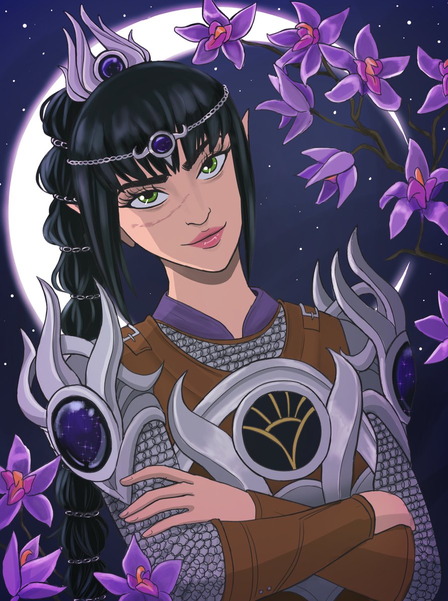 FreyjaFlows's tweet photo. My Shadowheart fan art 🖤

#bg3 #bg3fanart #shadowheart https://t.co/9wuekpQIG8