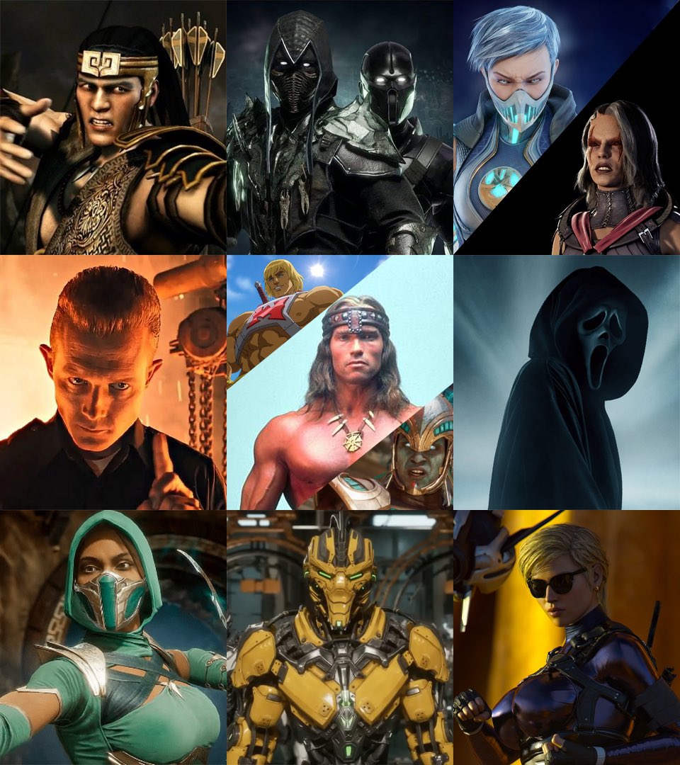 MORTAL KOMBAT 1 - Kombat Pack 2 DLC Characters LEAKED! (Ghostface, T-1000,  Noob Saibot & More) 