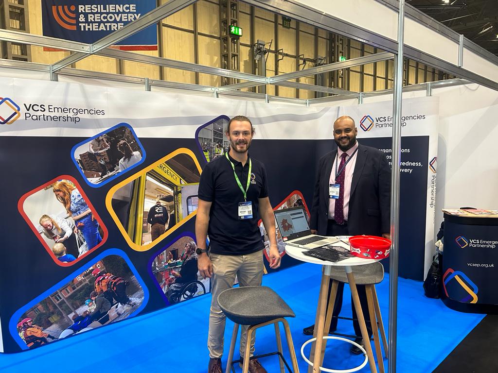 We are at the #EmergenciesServicesShow in Birmingham today and tomorrow. The VCS Emergencies Partnership is the mobilising force that helps the voluntary and community sector prepare for and respond to emergencies. If are in at the show, come and say 'hi' and find out more.