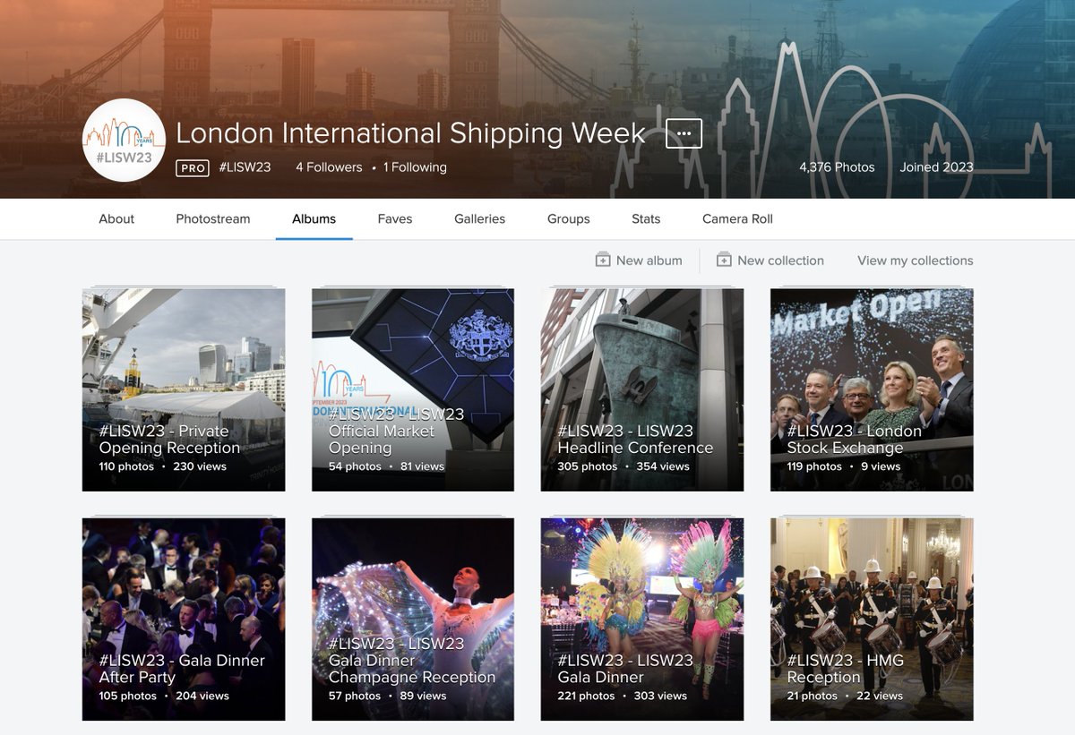 Relive your London International Shipping Week 2023 experience by scrolling through the photo albums on our Flickr page – shorturl.at/tvxN6 If you spot yourself, your colleague or a friend please share and tag us: @LISWOfficial | #LISW23 #memories