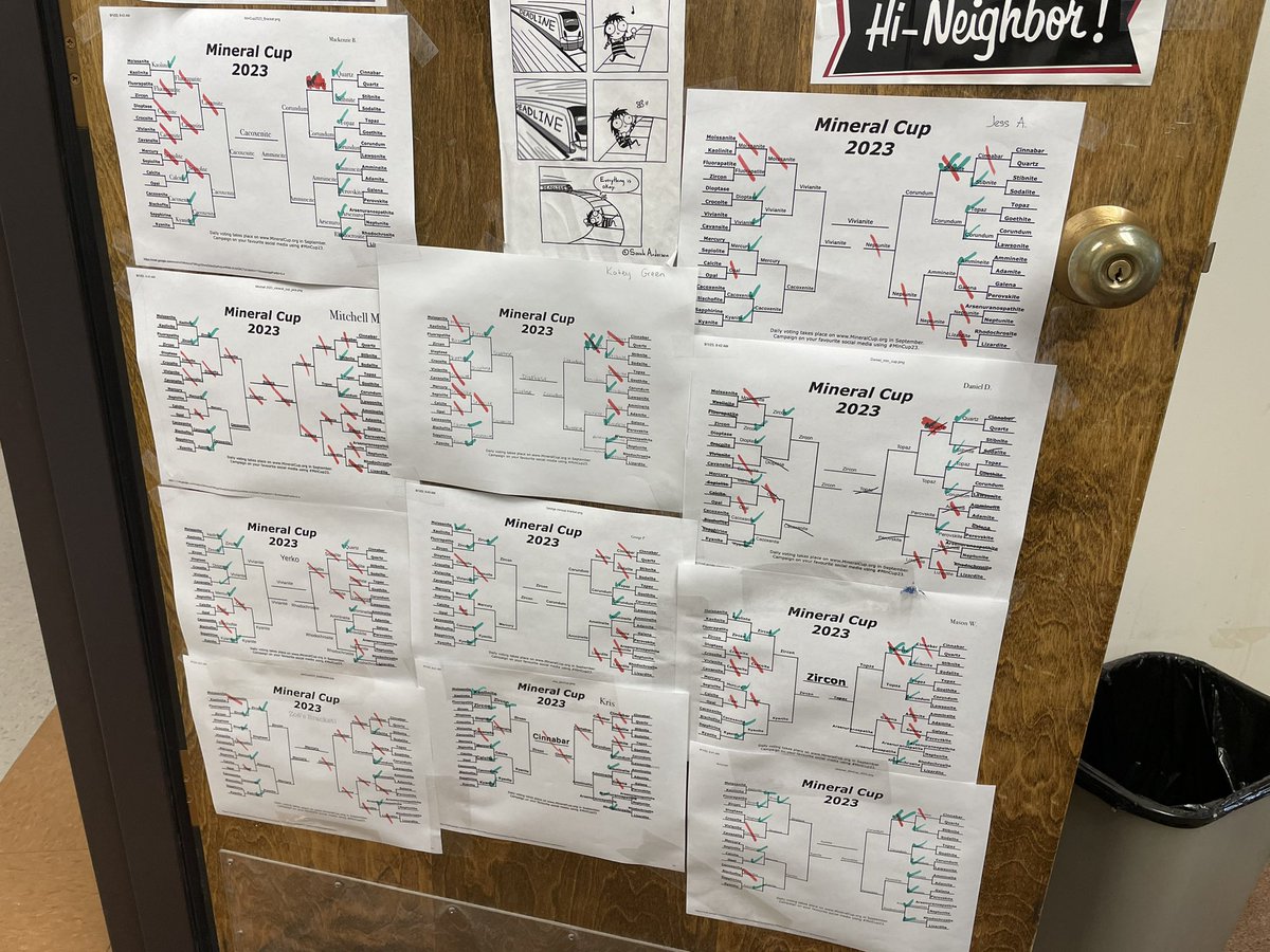Mac Best (@mackattack1009) on Twitter photo The <a href="/NMT_EES/">NMT Earth & Environmental Sciences</a> brackets for this year’s <a href="/MineralCup/">Mineral Cup #MinCup</a> after round 1! RIP to Mitchell’s bracket which was the first one to kick it The <a href="/NMT_EES/">NMT Earth & Environmental Sciences</a> brackets for this year’s <a href="/MineralCup/">Mineral Cup #MinCup</a> after round 1! RIP to Mitchell’s bracket which was the first one to kick it