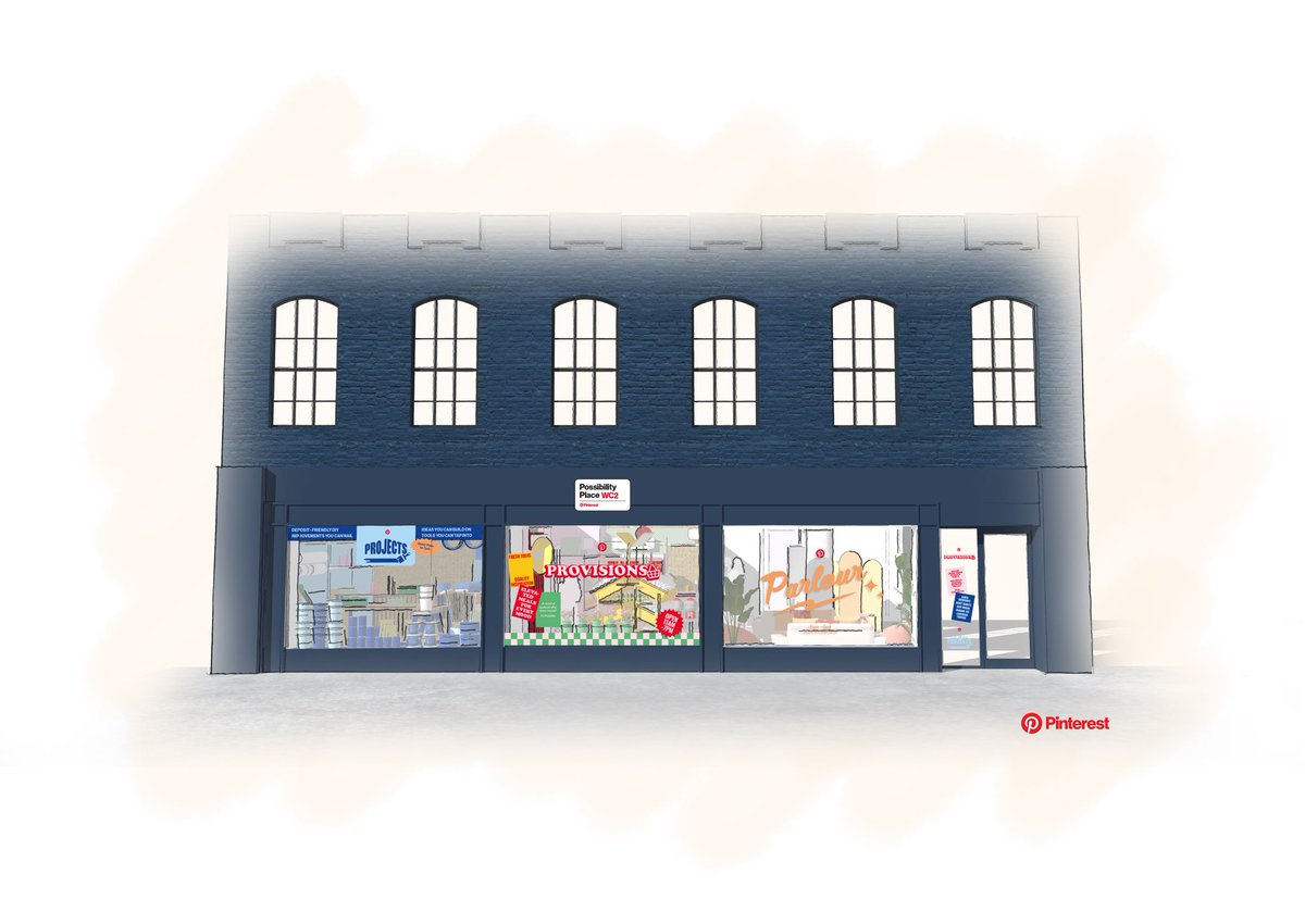 Pinterest pop-up klaxon! Think London high street but magical and Pinterest-y and fun and free stuff and Creators and did I mention real tattoos? <a href="/pinterestUK/">Pinterest UK</a> #PossibilityPlace 

Register at PossibilityPlace.co.uk