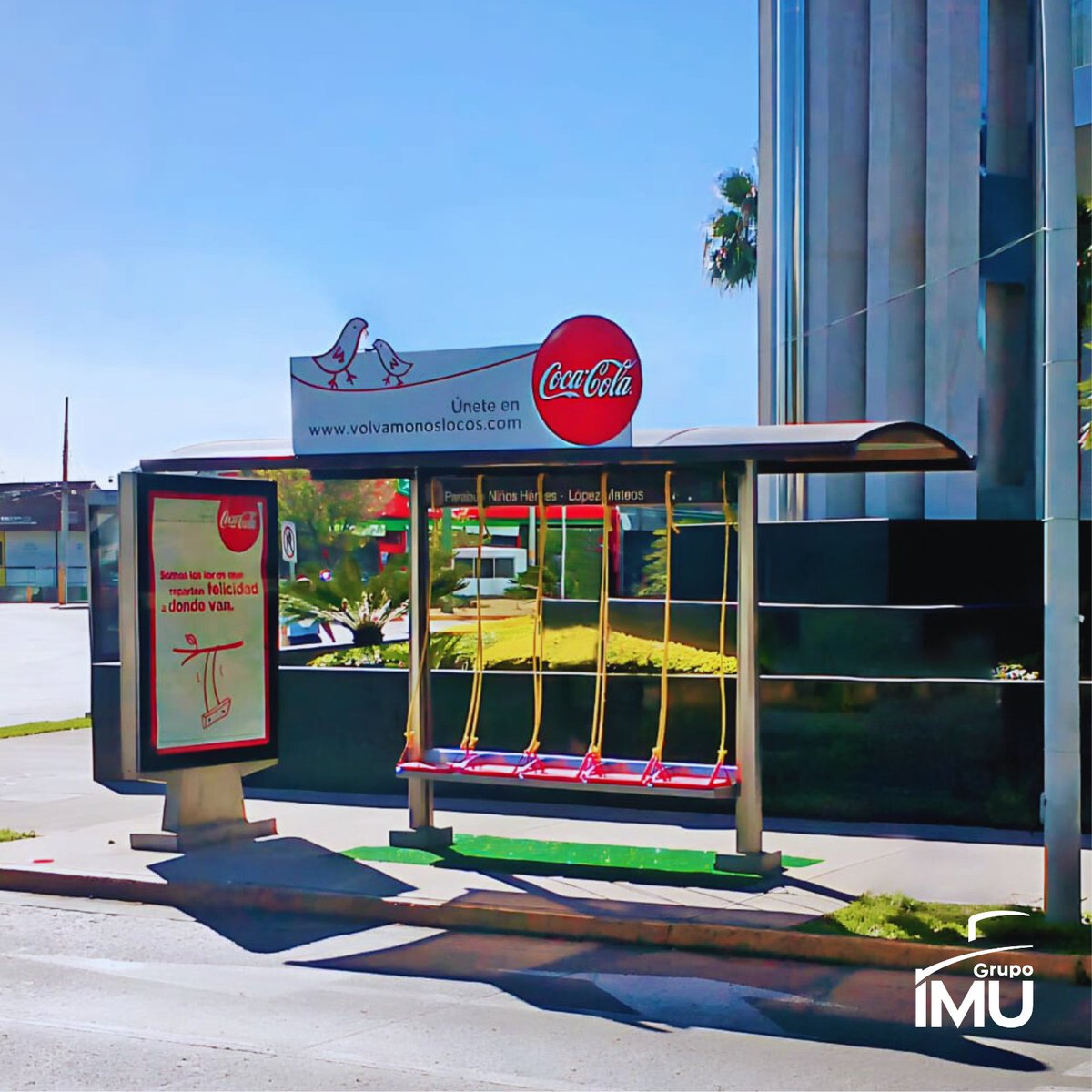 La publicidad exterior tiene un alcance masivo e inigualable, es la herramienta que hará la diferencia en tu estrategia omnicanal que impulsará tu negocio.

 #TBT implementación especial para Coca-Cola.
#GrupoIMU #publicidad #creativity