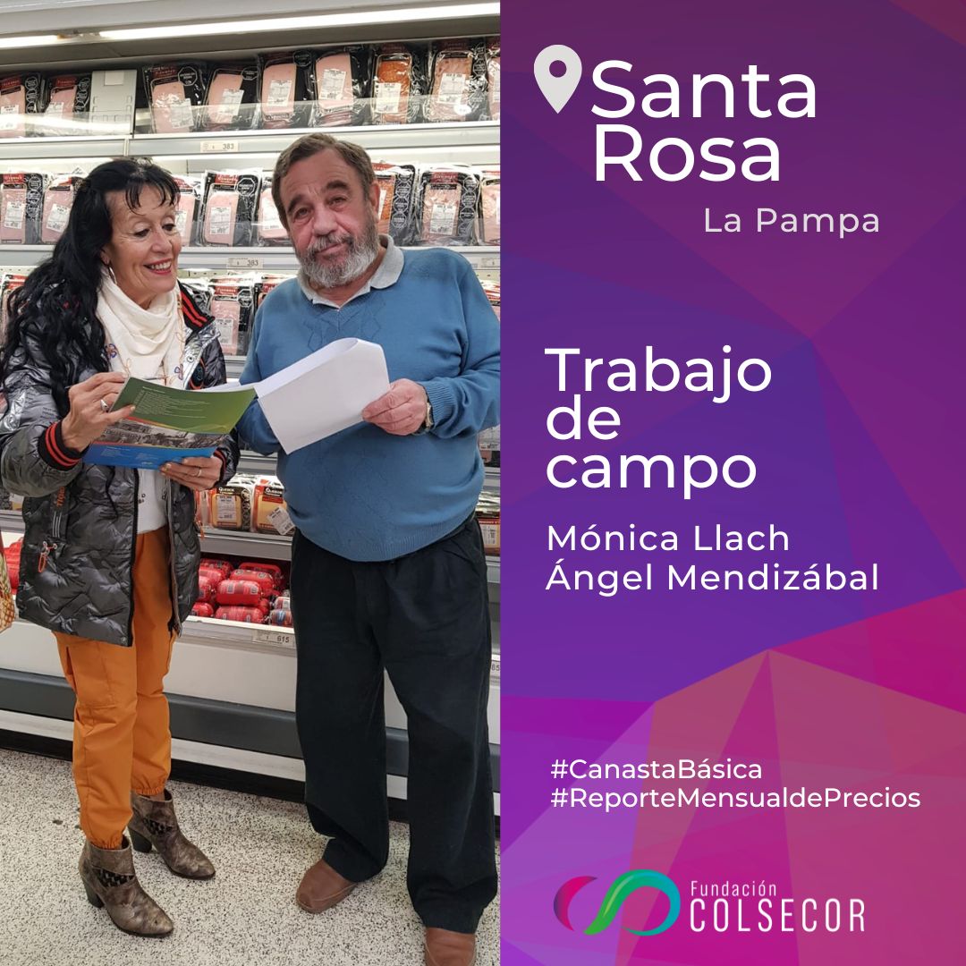 #CanastaBásicaAlimentaria
#ReporteMensualDePrecios
📌El proyecto implica un #TrabajoCooperativo
✅Además de generar una información inédita en cada localidad, el aporte integra un volumen de datos que permite el análisis.
📸Mónica Llach-Ángel Mendizábal
🏡Coop.CPE-La Pampa