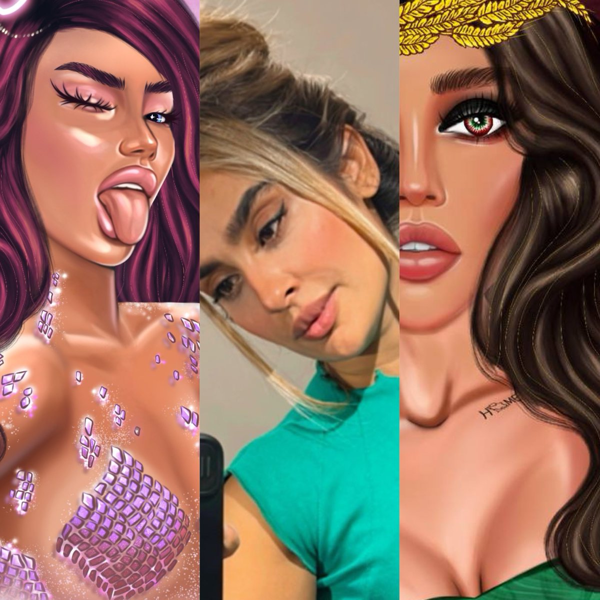 I’m Elham.🤍
32 years old, from Iran.🕊️

I’m a physical artist who has been using acrylics for over 10 years.
My arts are centered around women because, as an artist, 
I’m drawn to the beauty and power of women.😊
With every stroke of my pencil or pen, I try to capture the