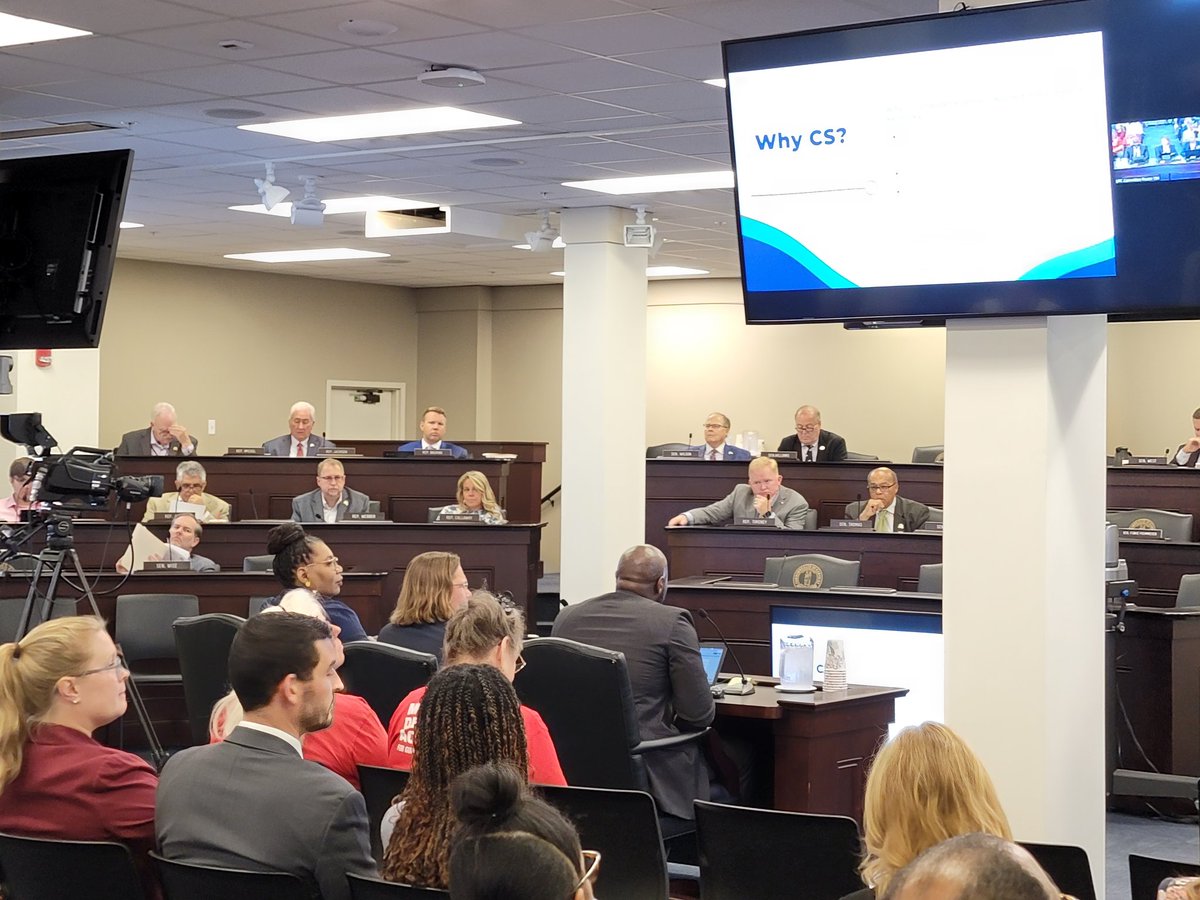 <a href="/kstc_ky/">KSTC</a> <a href="/KyDeptofEd/">KY Dept of Education</a> <a href="/gcboe/">Grayson Co Schools</a> <a href="/IgniteAtRIC/">Ignite Institute</a> <a href="/FCPSKY/">Fayette County Public Schools</a> <a href="/STEMgirlsRISE/">Rise STEM Academy for Girls</a> <a href="/JCPSKY/">JCPS</a> <a href="/BTCSAcademy/">Butler Traditional School of Cyber Science</a> Presenting to the Interim Joint Committee on Education about the importance of increasing computer science education for all students!

<a href="/KyDeptofEd/">KY Dept of Education</a> <a href="/kstc_ky/">KSTC</a>