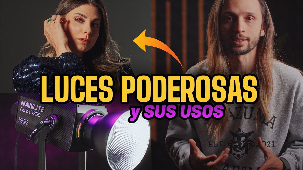 En este video les muestro las razones de usar luces potentes, muestro la Nanlite Forza 720B y un proyector, échenle un vistazo: youtu.be/twdRJtgVg1U