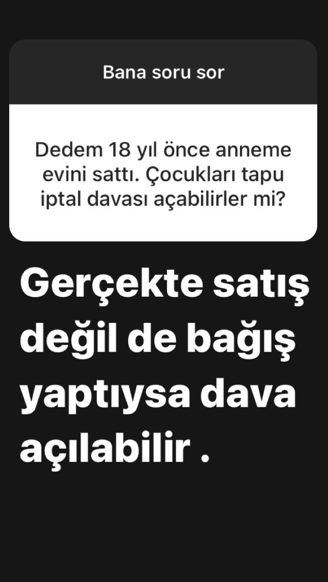 Soru: Dedem 18 yıl önce anneme evini sattı. Çocukları tapu iptal davası açabilirler mi?