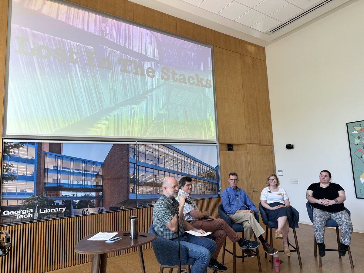 Georgia Tech Library and Clough Commons tweet media