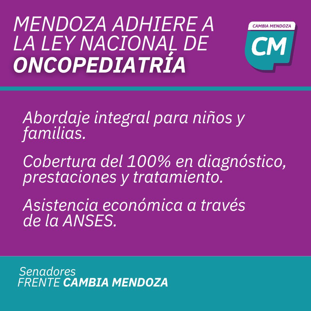 MartinKerchner's tweet photo. Mendoza fue pionera en el año 2020 al sancionar una ley que creaba el Programa de Cuidado Integral de Niños, Niñas y Adolescentes con Cáncer. 
Hoy, adherimos a la ley nacional y le damos mayor acompañamiento a las familias mendocinas que se enfrentan a momentos tan difíciles. https://t.co/X8Slan0aJS