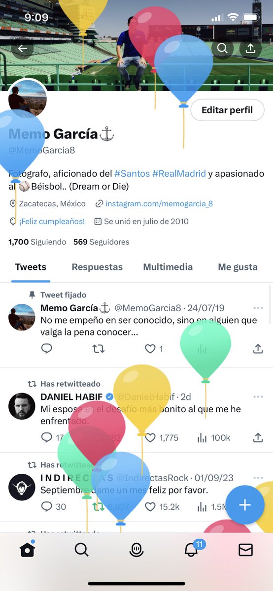 Un cumple más gracias a dios 🎂 🥳
