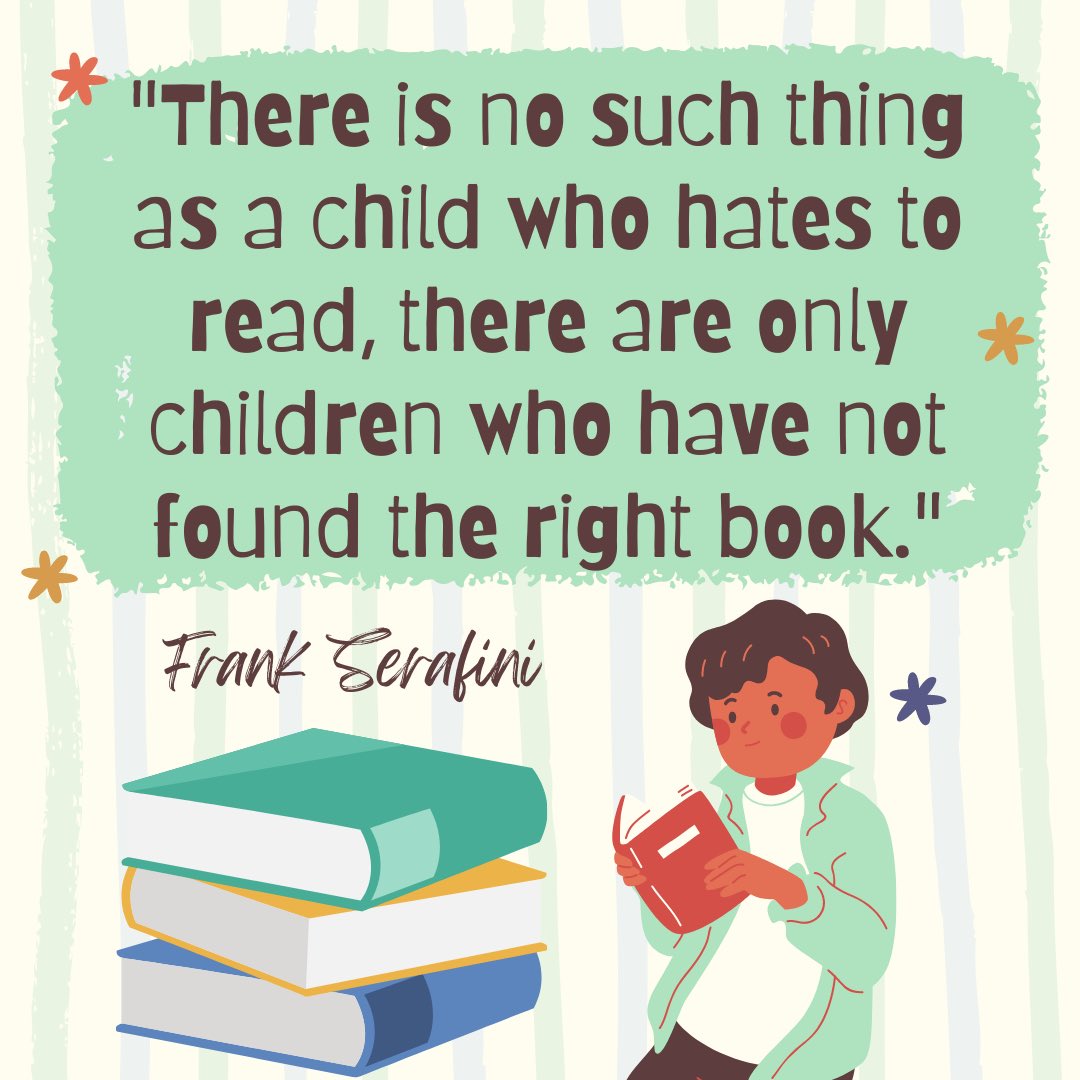 Something we truly believe! #getkidsreading #greatkidsbooks #booksforall #allreaders #kidsread