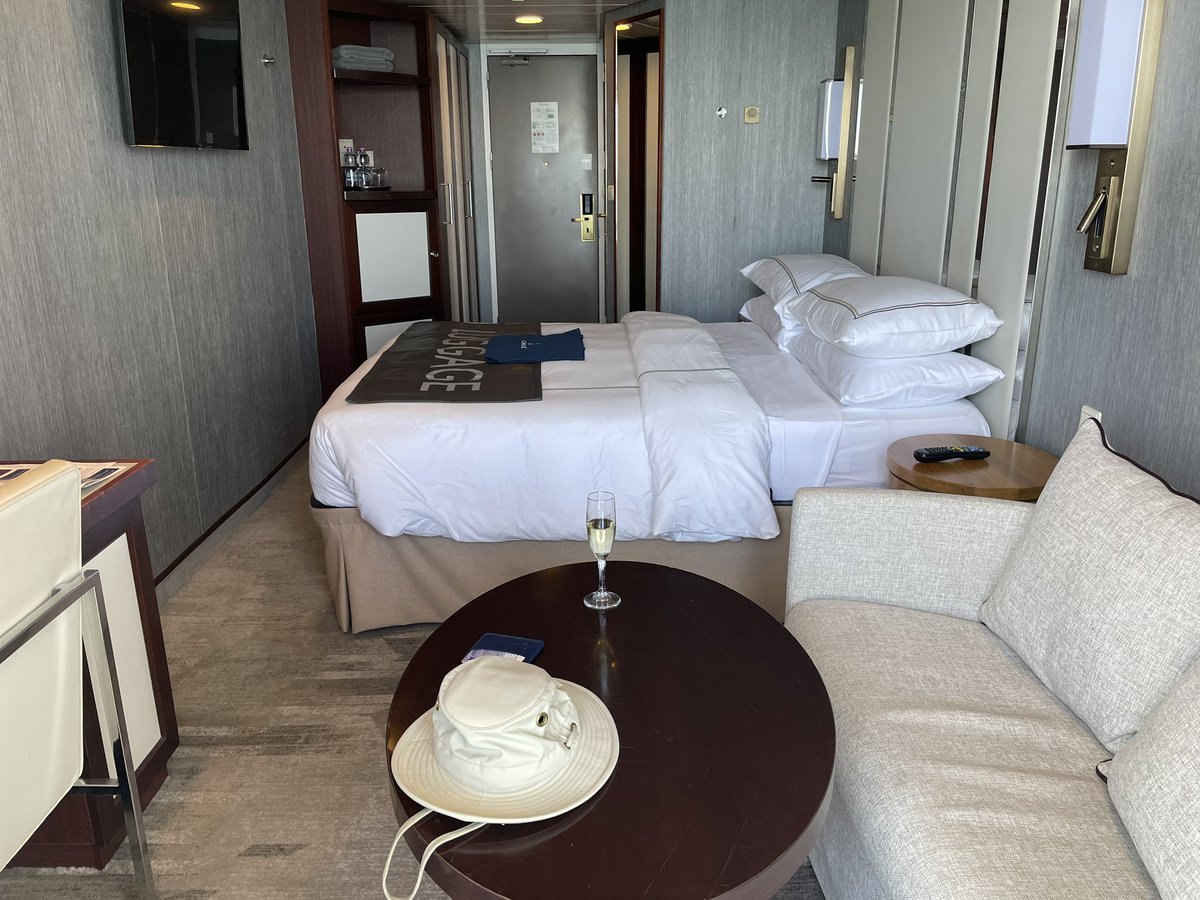 Onboard the lovely boutique ship <a href="/AzamaraJourney/">Azamara Journey</a> looking forward to a great cruise from Lisbon to Rome <a href="/CruiseTheWorld2/">Travel The World2</a> <a href="/myclia/">Myclia Chuan</a>