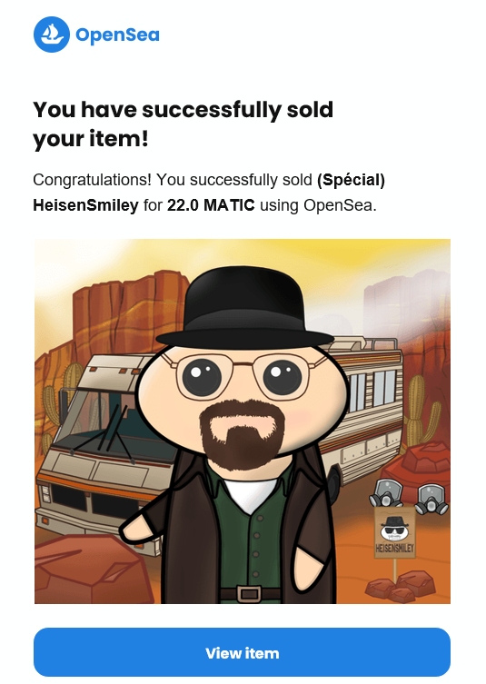 NFTSmileyy's tweet photo. ๐SOLD !!!๐
-Thanks you very much @cryptonian_0 for your purchase it makes me really happy, you make me even more want to continue my collection, it is with people like you that projects go far โคโค
-Welcome to the #SmileyFamily my bro ๐ค๐ปโค https://t.co/vIfp3InIIA