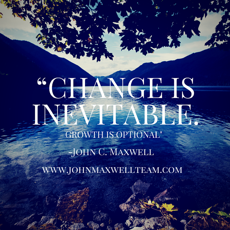 What would you like to change about yourself?  Keep in mind that growth comes from within.  #JMTeam