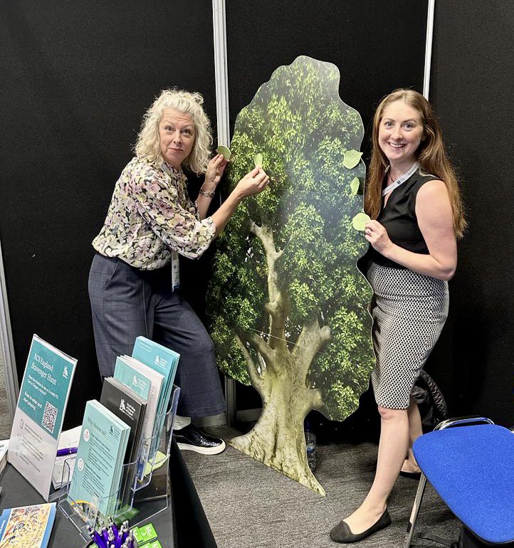 zenevex's tweet photo. The team bringing some @RCSnews love to Liverpool and meeting our members at the @BritOrthopaedic Annual Congress. And we’ve brought our 'sustainabili-tree'! Visit our stand to add a leaf to the tree with sustainable tips you use both in surgery and at home. https://t.co/hgariT514K