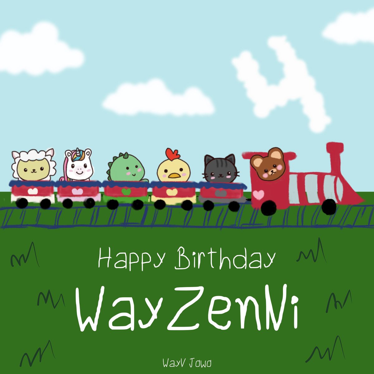 wayvjowo's tweet photo. SUGENG AMBAL WARSA KANGGO AWAKDEWE, WAYZENNI!!

✨ HAPPY WAYZENNI DAY ✨

#HappyWayZenNiDay
#WayZenNi_4thAnniversary https://t.co/9ZLVCTcIw1