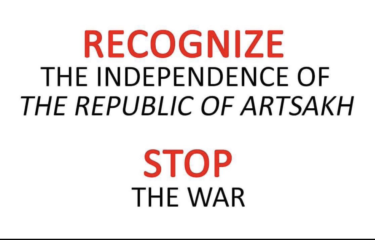 #recognizeArtsakh #StopAzerbaijaniAggression #StopArmenianGenocide2023