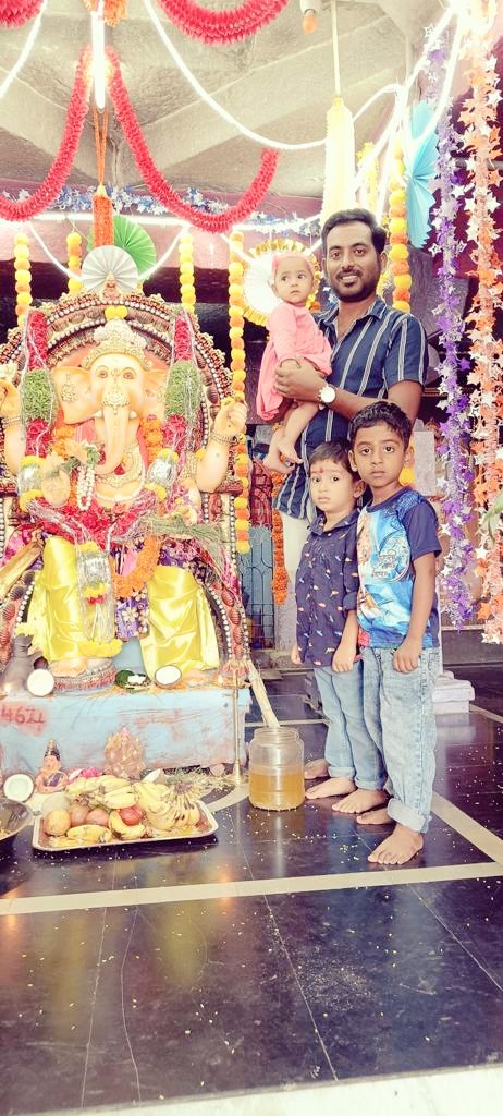 kothuru_pradeep's tweet photo. ಜೈ ಗಣೇಶ 🙏 https://t.co/wd5OoVIMCk