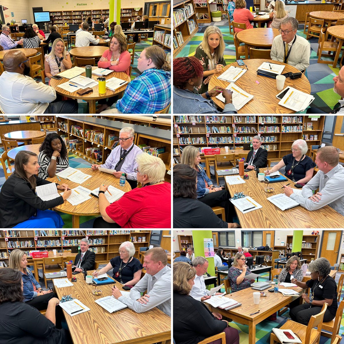 YSD1 Administrators debriefing classroom visits <a href="/York1HSE/">Hunter Street Elementary</a> ! 🔥Shout-out to <a href="/York1HSE/">Hunter Street Elementary</a> teachers for their intentional inclusion of collaborative instructional practices! 🙌🙌