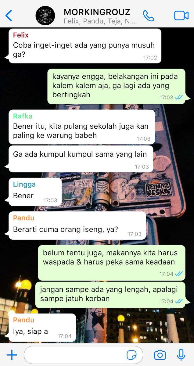 186. dijagain satu orang ❎
dijagain segeng ✅