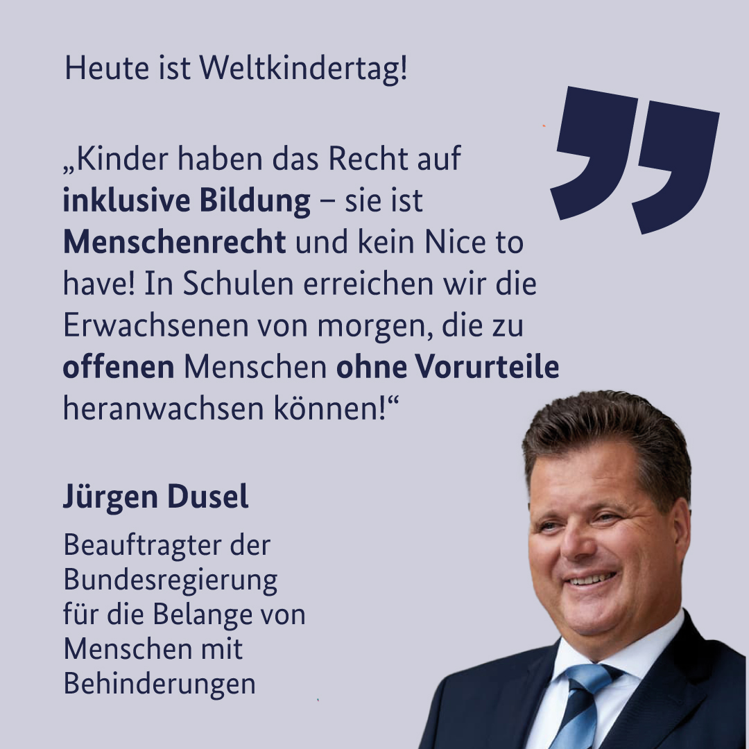 📚 👧 Seit 2009 ist Deutschland zu einem inklusiven #Bildungssystem verpflichtet. Der UN-Ausschuss für die Rechte von Menschen mit Behinderungen stellt fest: Es gibt zu viele #Sonderschulen und Kinder mit Behinderungen stoßen auf Hindernisse, wenn sie auf Regelschulen möchten.