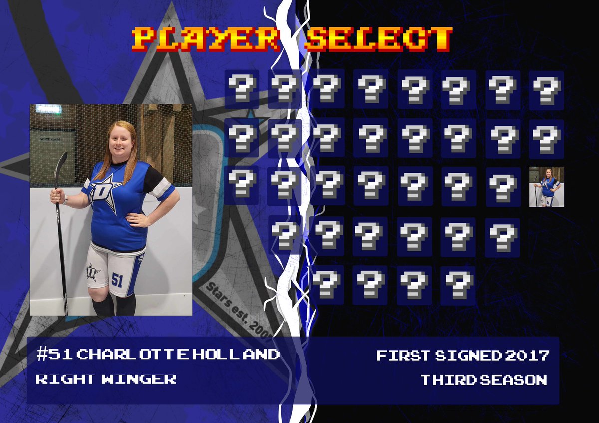 🚨🚨PLAYER SIGNINGS!!🚨🚨

Starting off the new season with returning player Charlotte Holland, back for a 3rd season in Blue.

Player Registration is open! Sign first for BHUK via this link: 
ballhockeyuk.com/registration-f…
Then contact Dekstars to get signed with us! 
#GameOn #TrueBlue