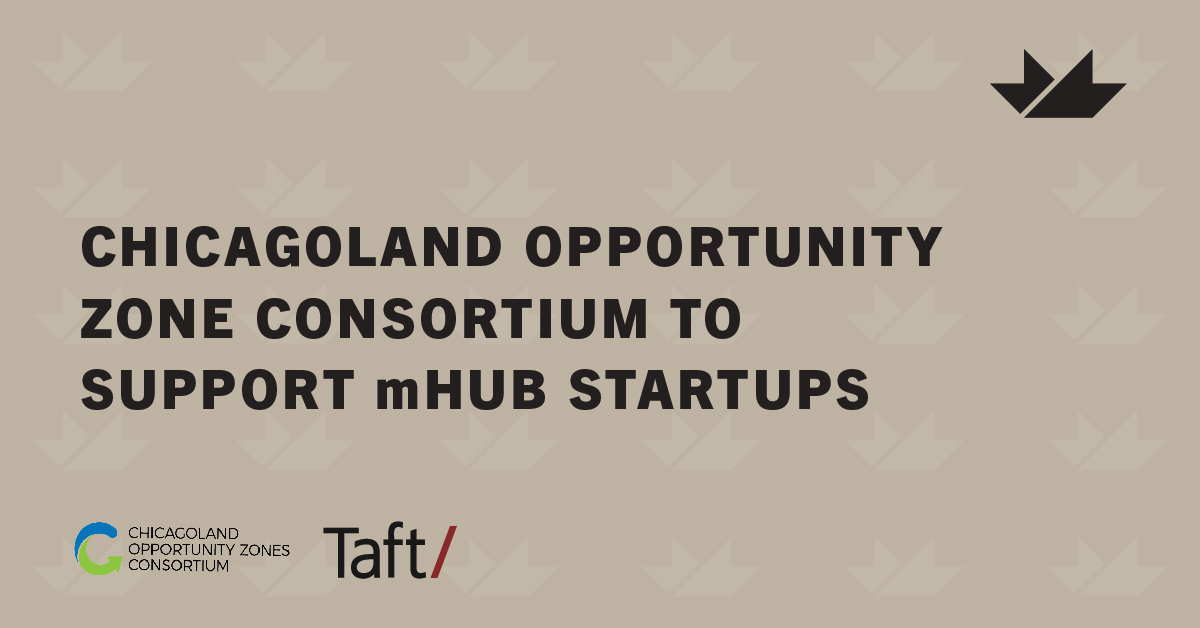 Exciting news! mHUB has been selected by the Chicagoland Opportunity Zones Consortium's (COZC) technical assistance initiative to help its startup members qualify and grow as designated Opportunity Zone (OZ) businesses. The COZC represents 135 opportunity zones located in the…