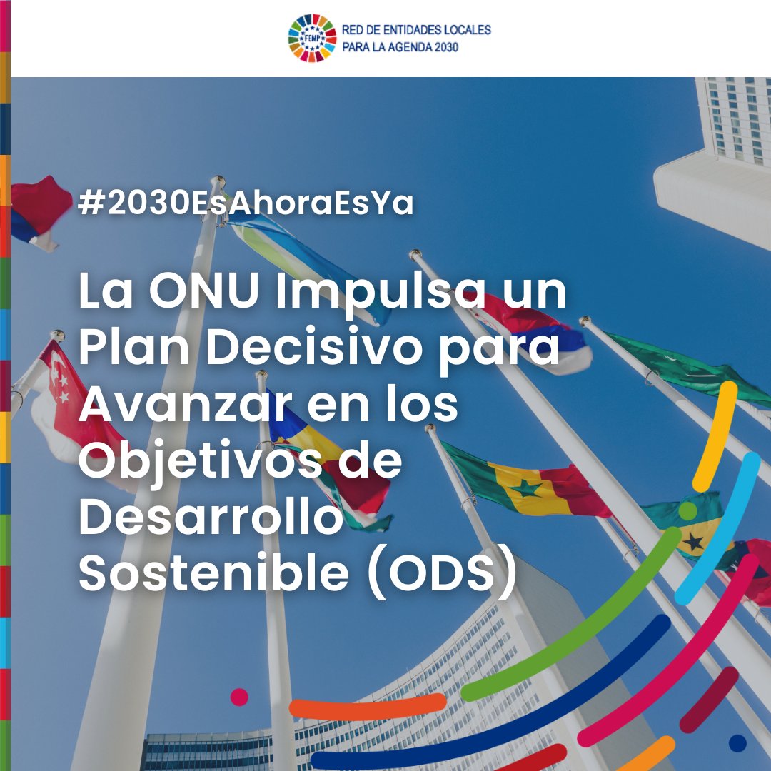 🌏 En un esfuerzo por acelerar el progreso de los #ODS, la Asamblea General de las Naciones Unidas ha adoptado una declaración que reconoce la imperante necesidad de abordar los desafíos globales.

Juntos avanzamos hacia un futuro más sostenible. 💪 #DesarrolloSostenible #ONU