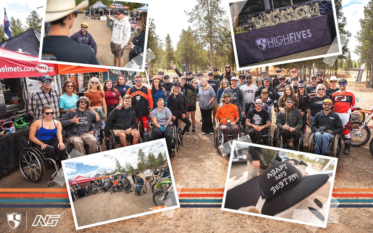 Thank you to @royTUSCANY and the @Hi5sFoundation for having @NoahGragson at this year’s Motodemption in Leadville, Colorado.