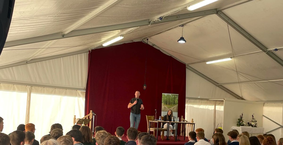 jtbcstweets's tweet photo. TYA and TYB students took part in the Diocesan Youth Forum event in Holycross Abbey on Monday #pathways #findingyourwayinlife @CashelandEmly thanks to Ciarán Carey and Orla Farmer for sharing their story 😊 https://t.co/Al8FkgmaY7