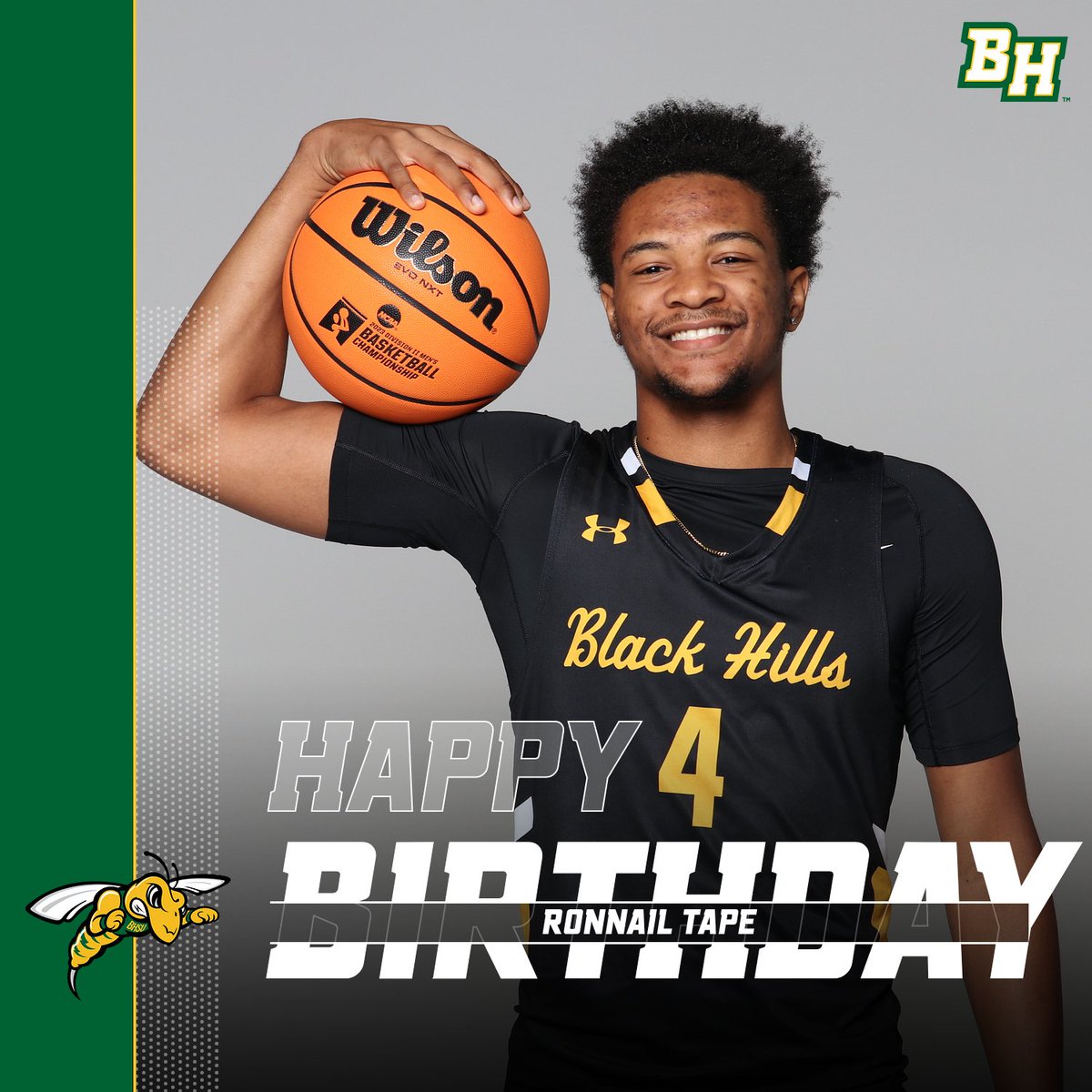 BHSUMBB's tweet photo. Happy Birthday to one of our new big guys, Ronnail Tape!
#WinnersWin x #ClimbTheHills https://t.co/3txfnMe2ZG