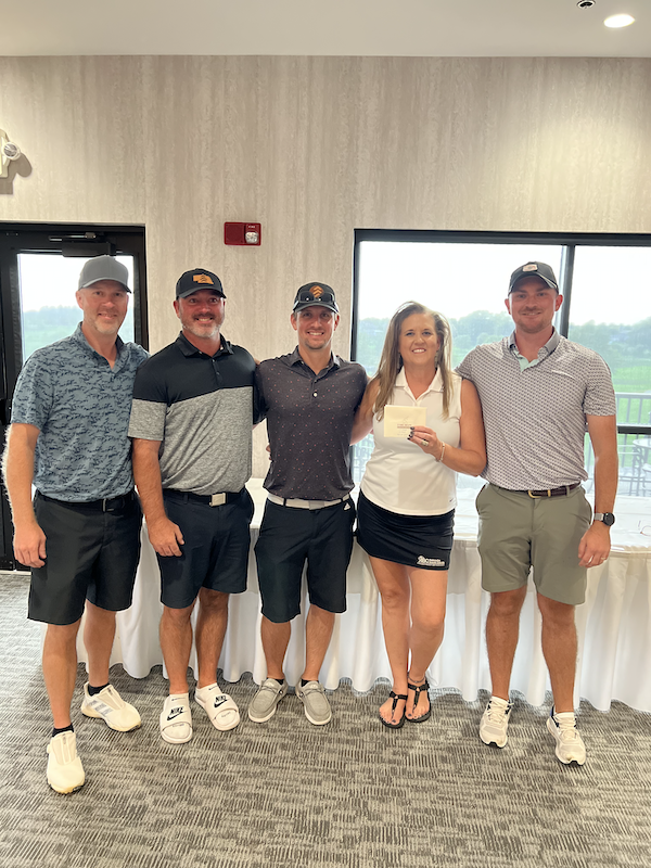 It was a great day on the course last week! Thank you to all our sponsors and attendees, and a special congratulations to our winning team, Haco Electric Co., Ben Combs, Jack Ballue, Nick Hampton, and Grant Janssen, with a score of 54!